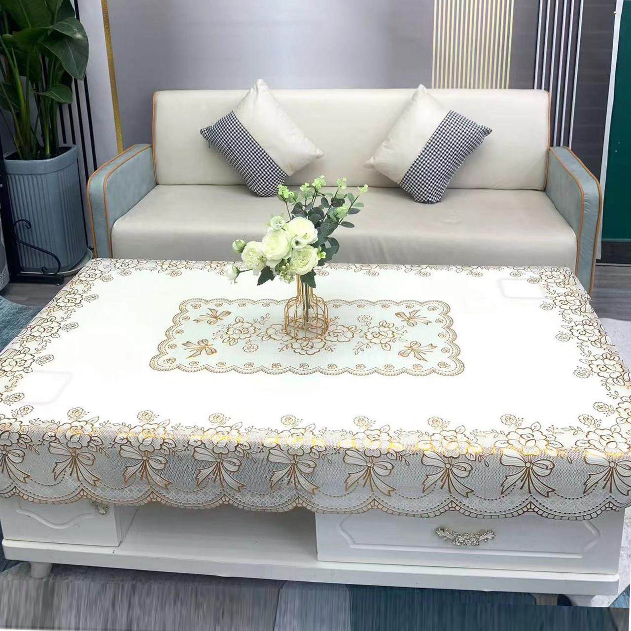 pvc烫金防水防烫免洗桌布长方形欧式桌布茶几垫台布圆形桌布方形,淘宝优惠券,粉丝福利购,淘宝优惠卷