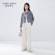 ເສື້ອຢືດ denim ສັ້ນແບບຈີນແບບໃໝ່ Qiushui Yiren
