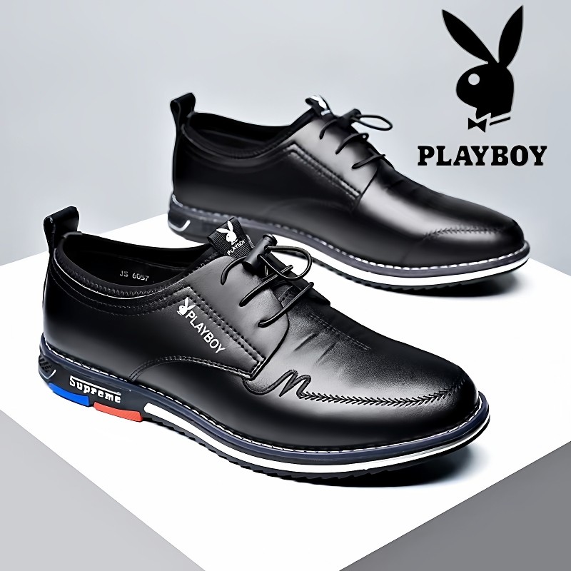 花花公子男鞋2025秋冬新款真皮加绒休闲鞋子男士内增高透气皮鞋男,淘宝优惠券,粉丝福利购,淘宝优惠卷