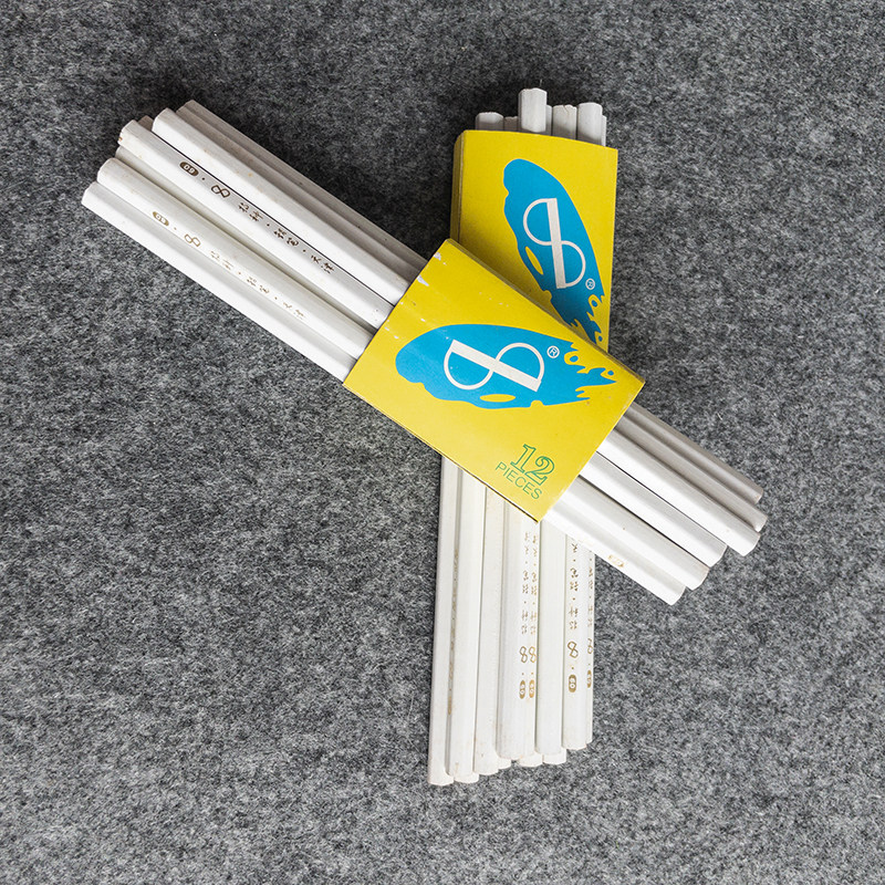 白色记号笔工程划线假发划线蜡笔木柄可削笔特种笔玻璃书写可擦除,淘宝优惠券,粉丝福利购,淘宝优惠卷