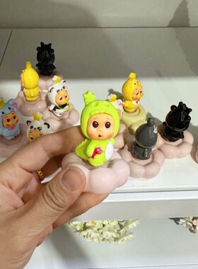 景德镇树脂款爆款网红转转星星人转转摆件车载摆件随手礼