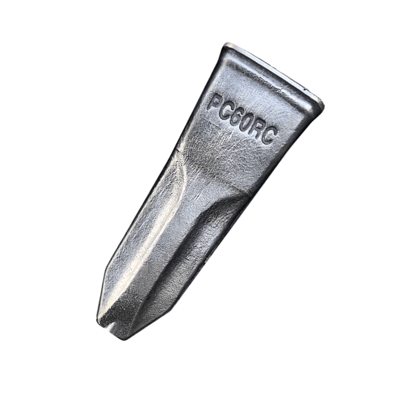 适配小松新源日立临工柳工PC60锻造挖掘机尖齿斗齿配件销牙齿根座-图3