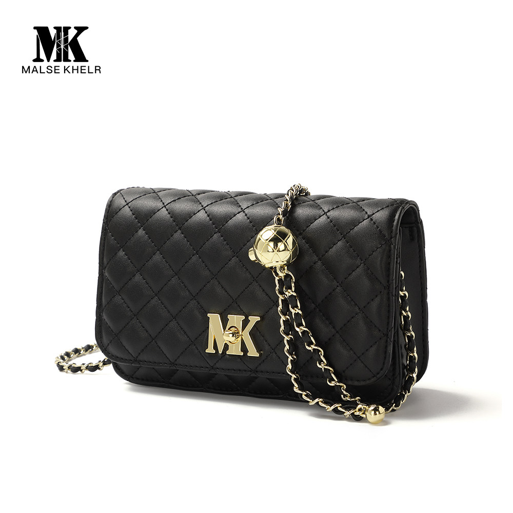 malse khelr 2021新款菱格真皮包包 malsekhelr女士包袋