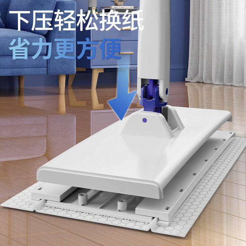 大号洗脸巾拖把自动夹抹布多功能懒人专用免手洗2025新款二次用,淘宝优惠券,粉丝福利购,淘宝优惠卷