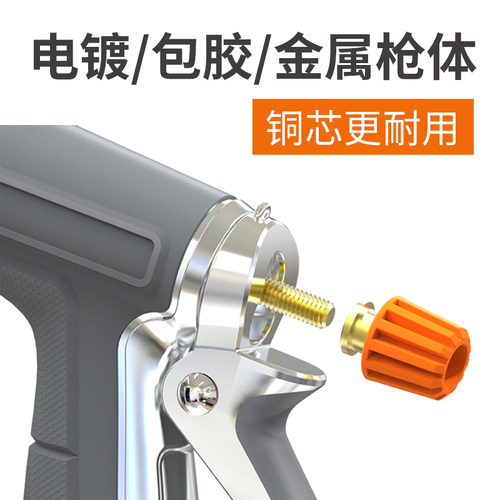 多功能园林喷水枪浇花洒水喷头浇水神器浇菜地家用花园艺水管专用 - 图2