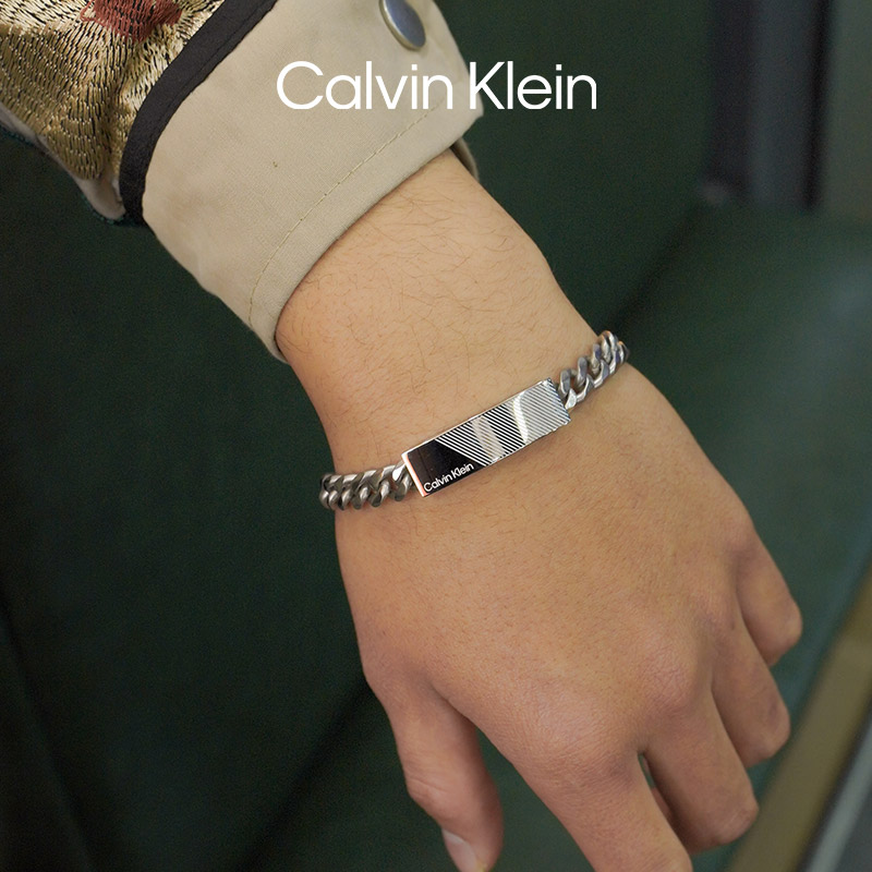 Calvin Klein官方正品CK型格系列光线款男士手环手链-图1