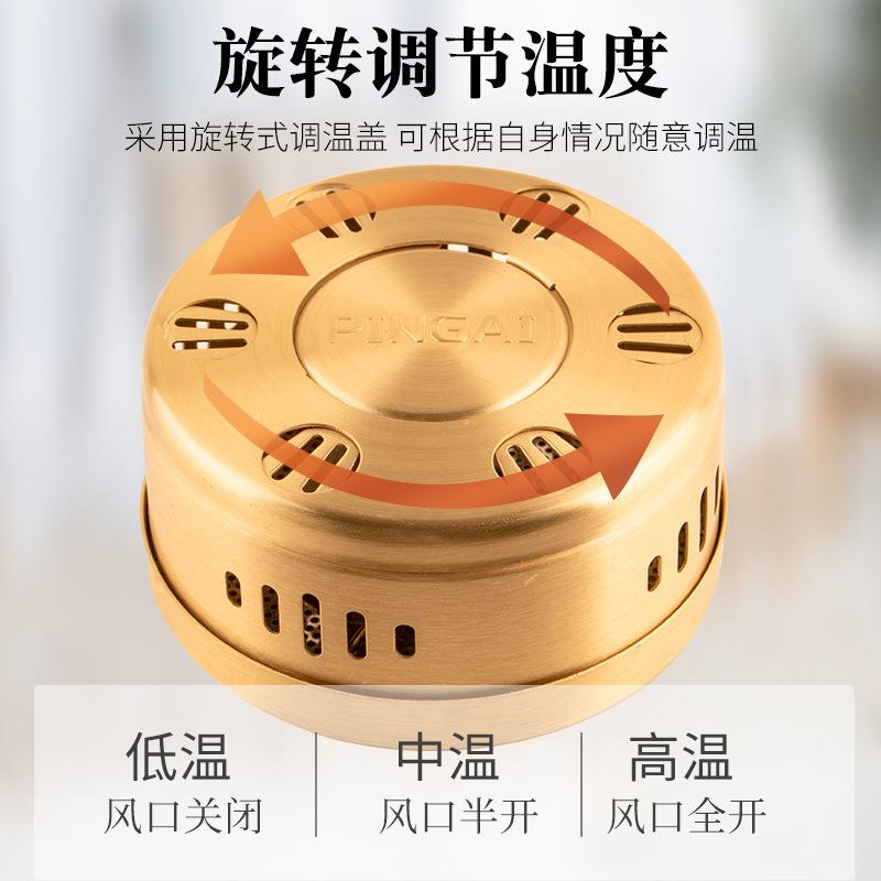 平直堂新款艾灸盒温灸包家用悬灸随身灸艾炙器具四联艾灸布套定制
