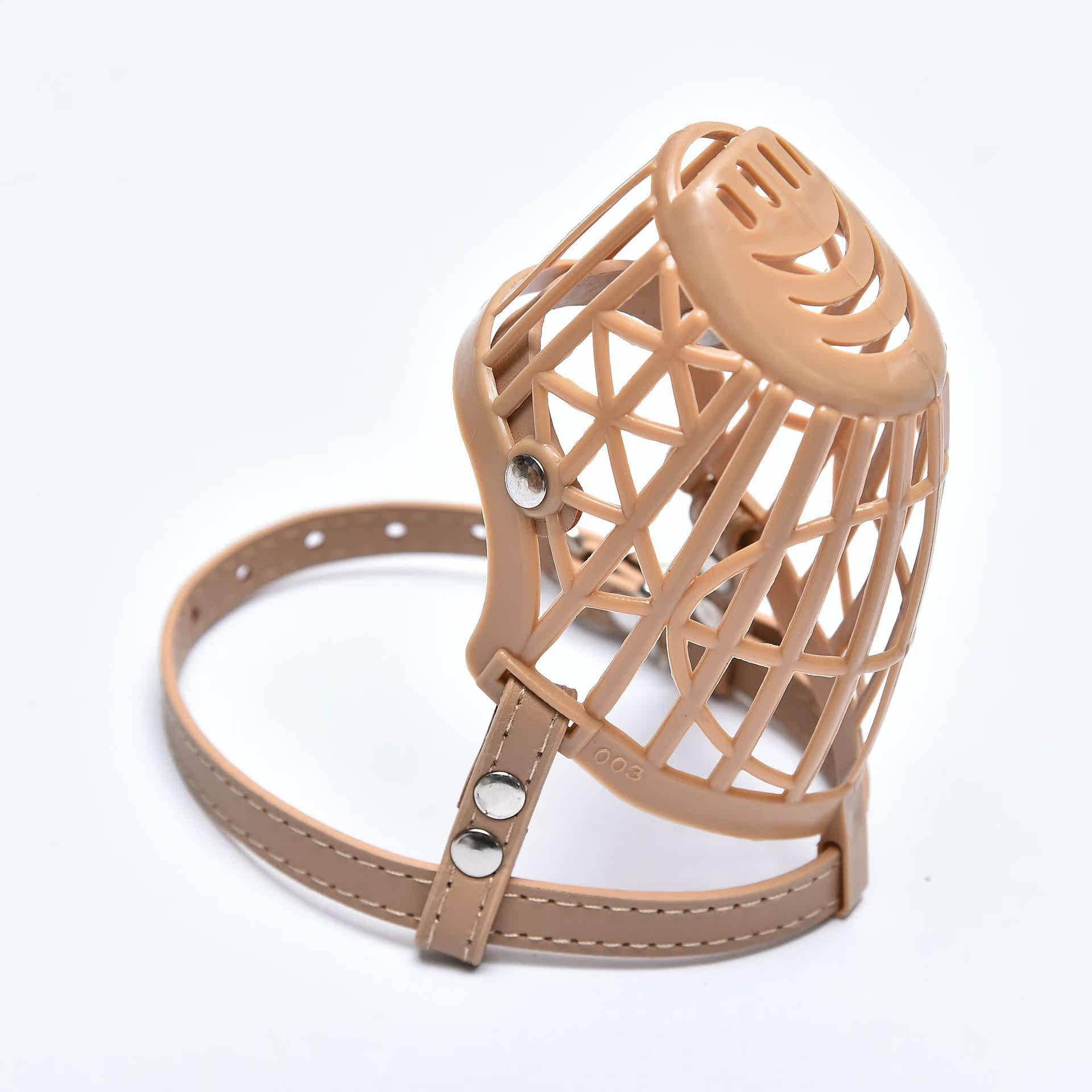 高档pu制狗嘴套透气 防咬狗口罩 狗嘴罩 防乱叫 防咬人批发现货