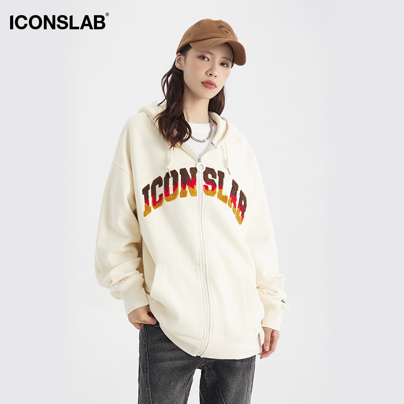 【ssur plus】iconslab毛巾绣潮卫衣 iconslab卫衣