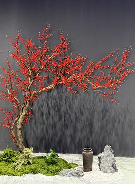 高端仿真梅花树绿植造景大型花树