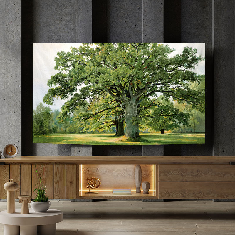 2025新款轻奢油画电视罩防尘罩套电视机罩55寸65寸86电视套防尘布,淘宝优惠券,粉丝福利购,淘宝优惠卷