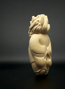 龙王黄杨木手办摆件手把件装饰品