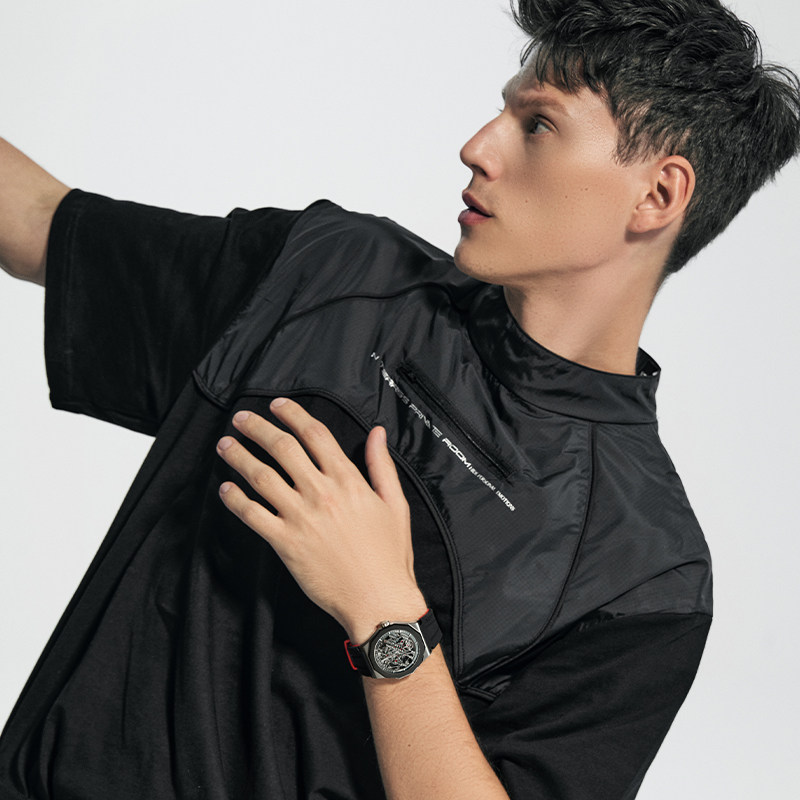 agelocer艾戈勒黑森林陶瓷圈机械表 AGELOCER爱勒国产腕表