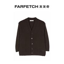 PAOLO PECORA child clothing V collar knit cardiopouses FARFETCH Fat Chic