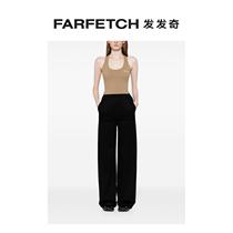 SPORTY RICH lady Runner Script Sports tank vest FARFETCH Fat Chic