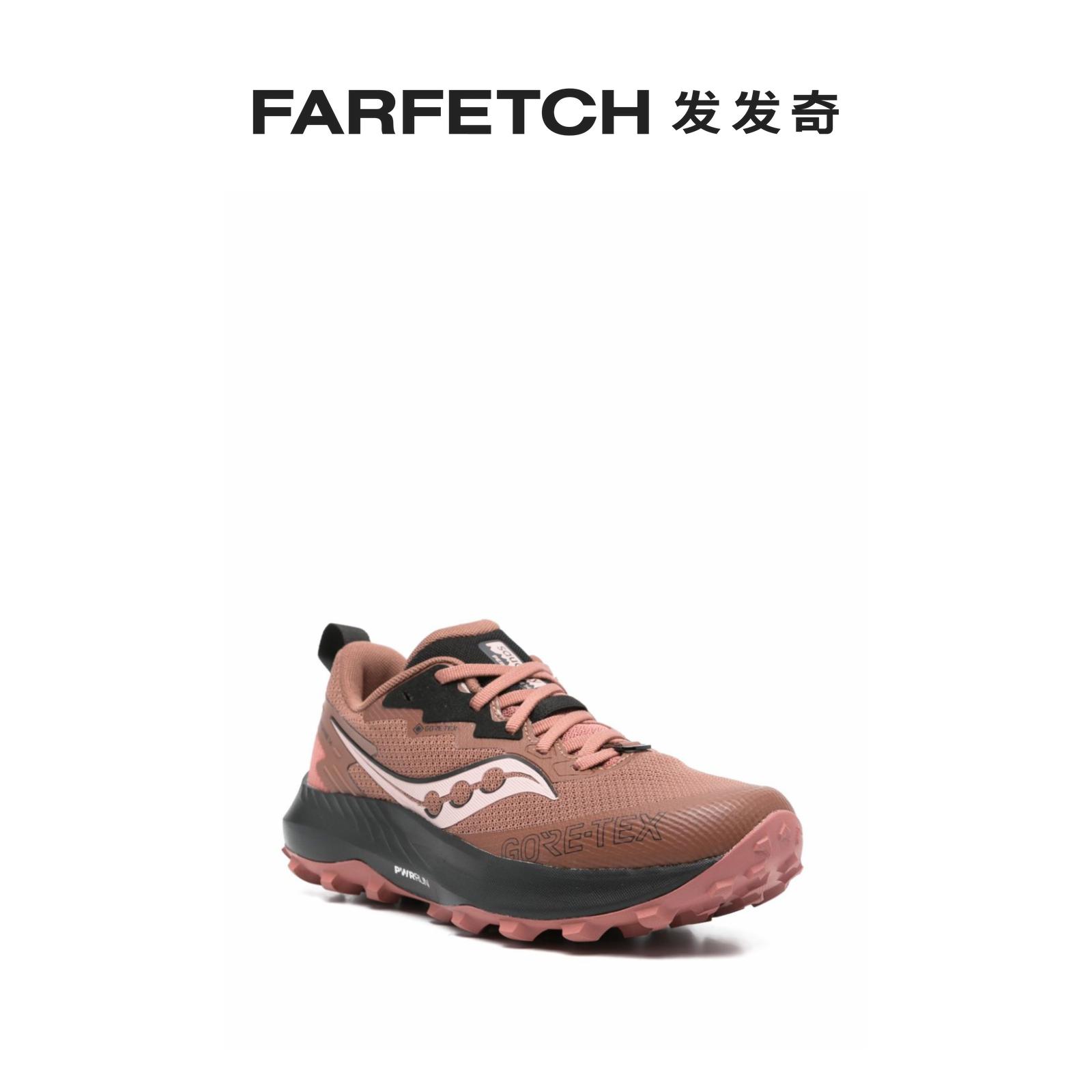 Saucony女士Peregrine 14 logo印花运动鞋FARFETCH发发奇 - 图0