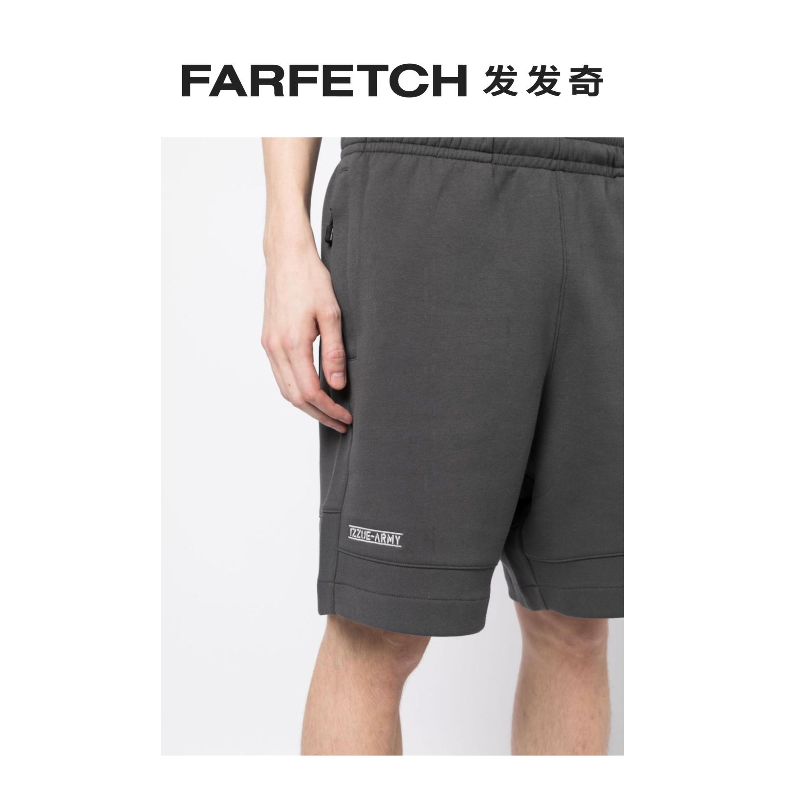 Izzue男士松紧裤腰短裤FARFETCH发发奇 - 图3