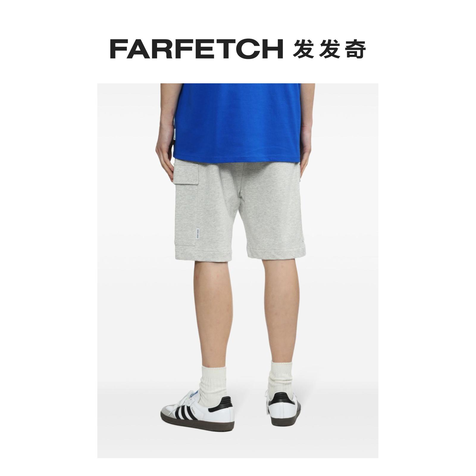 Izzue男士棉运动短裤FARFETCH发发奇 - 图2