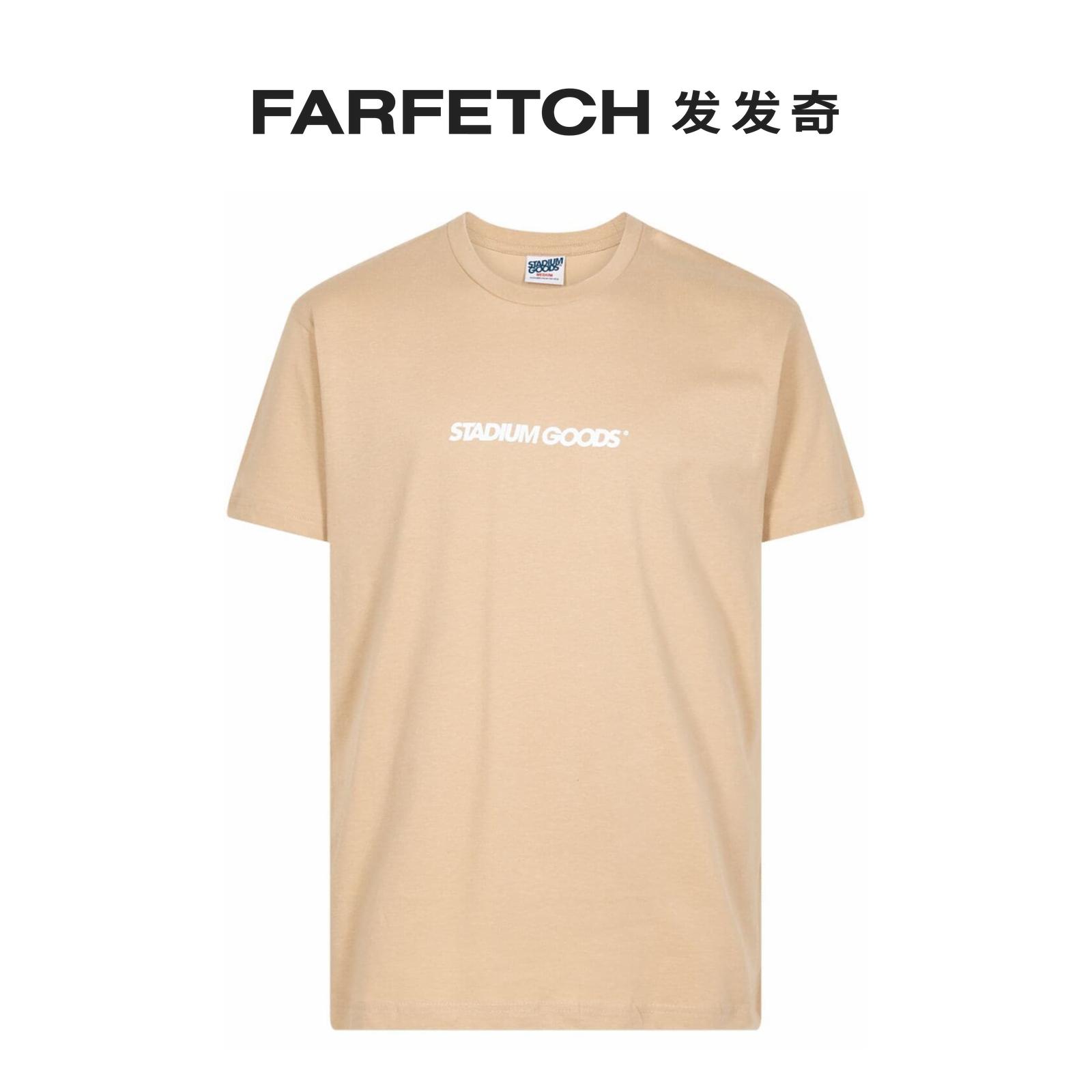 Stadium Goods男女通用横向logo T恤FARFETCH发发奇 - 图0