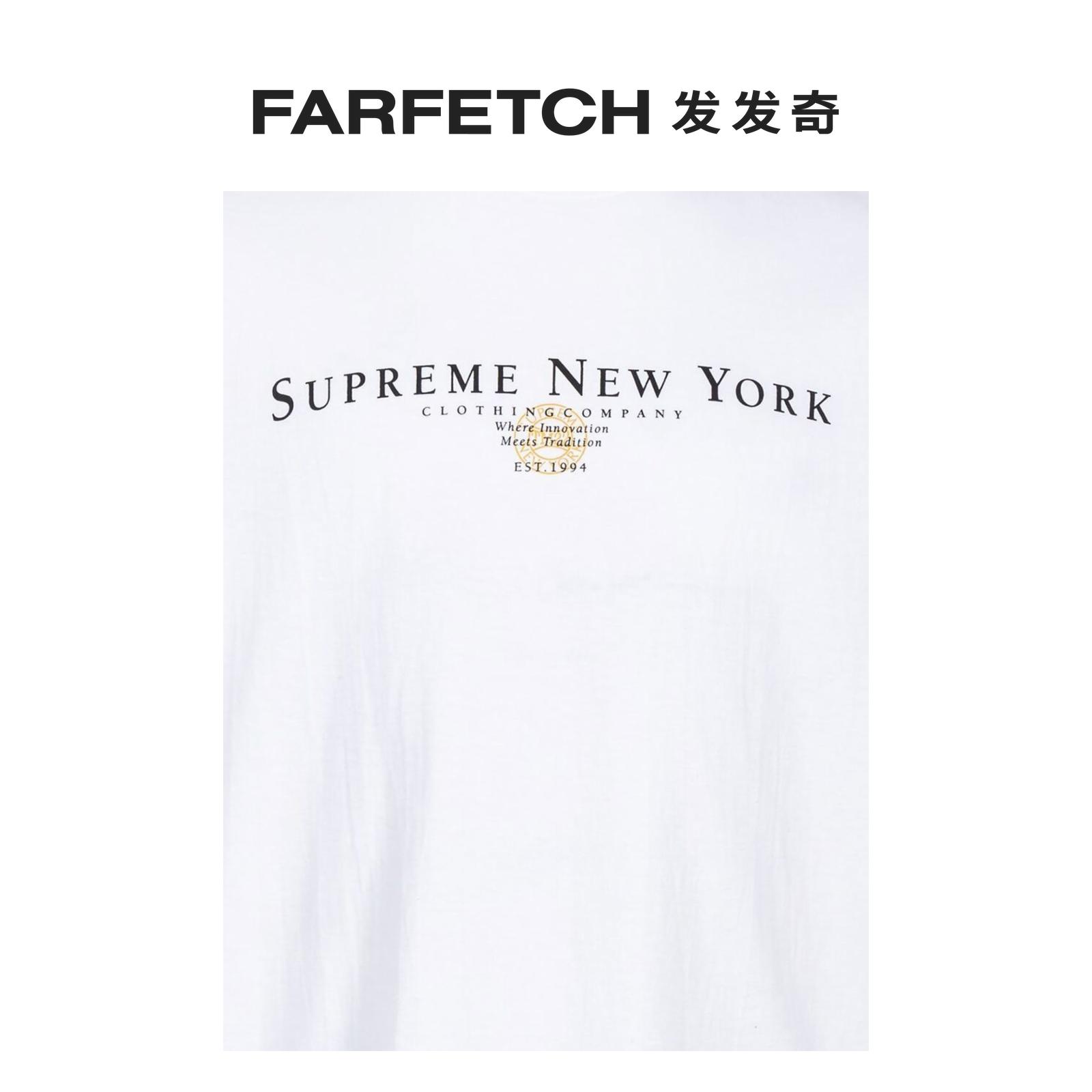 Supreme男女通用Tradition 短袖T恤 FARFETCH发发奇