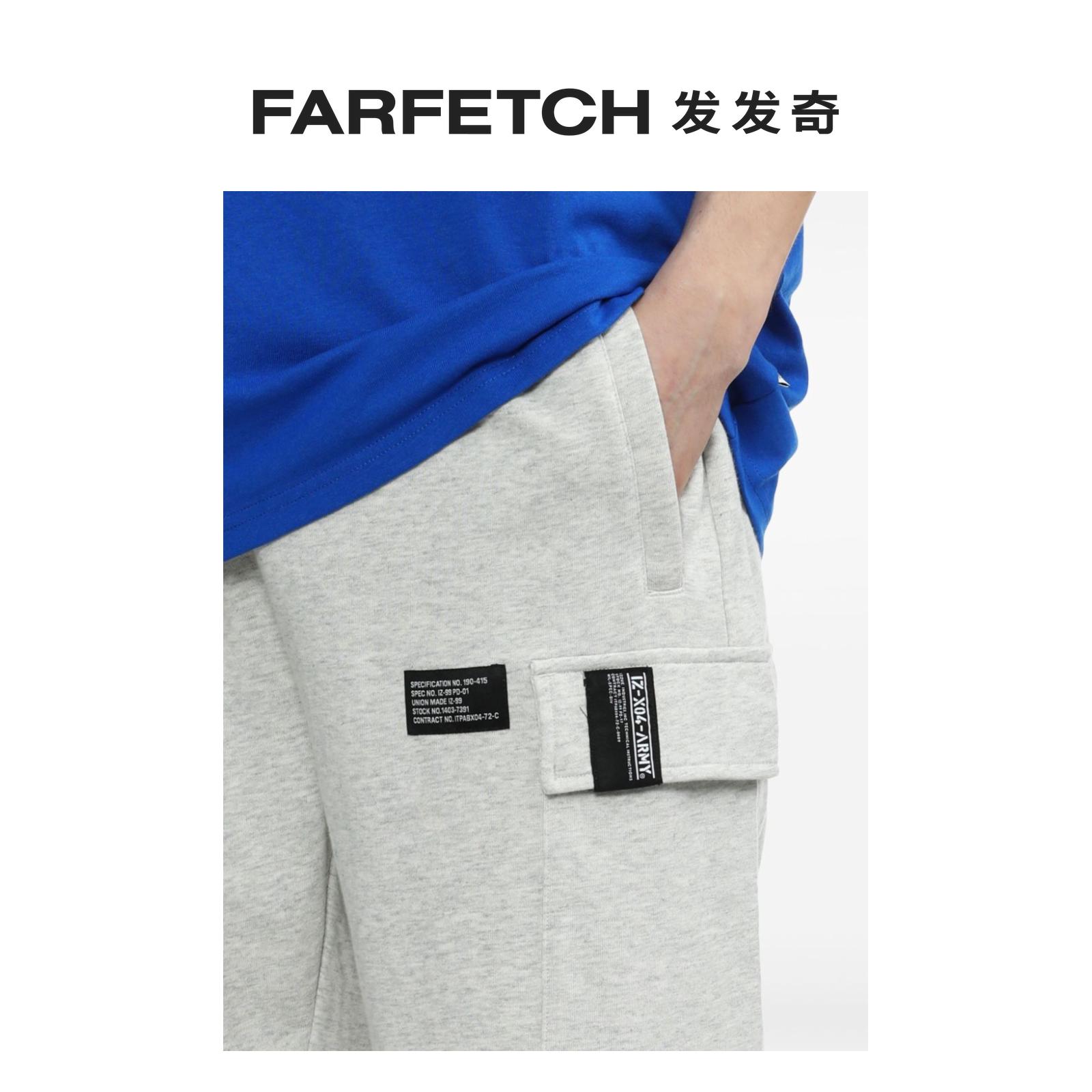 Izzue男士棉运动短裤FARFETCH发发奇 - 图3