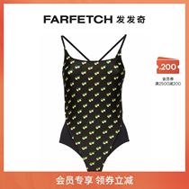 Double J Ladies Olimpia Elastic Design Conjoined swimsuit FARFETCH Hair chic