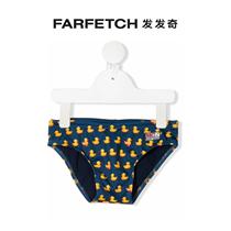 Mc2 Saint Barth fairytale duck pattern swimsuit FARFETCH Fat Chic