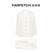 Brunello Cucinelli mens single row buttoned two-piece suit suit FARFETCH Fat Chic