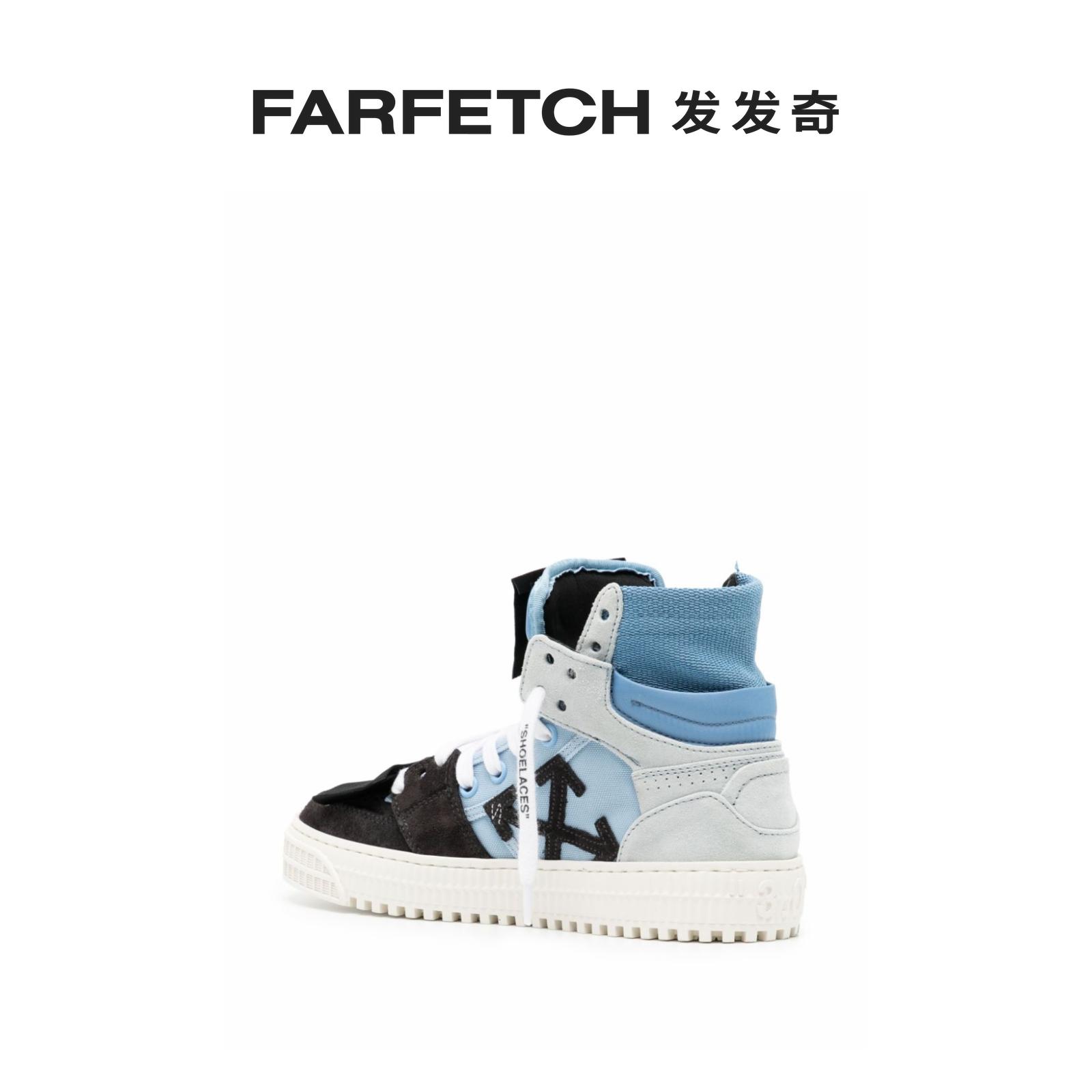 Off-White女士3.0 Off Court logo贴花运动鞋FARFETCH发发奇-图1