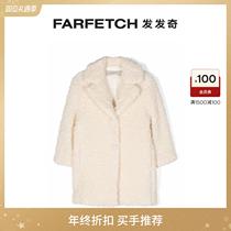 Discount] Simonetta child clothing artificial fur integrated single row of buttoned jacket FARFECH hair chic