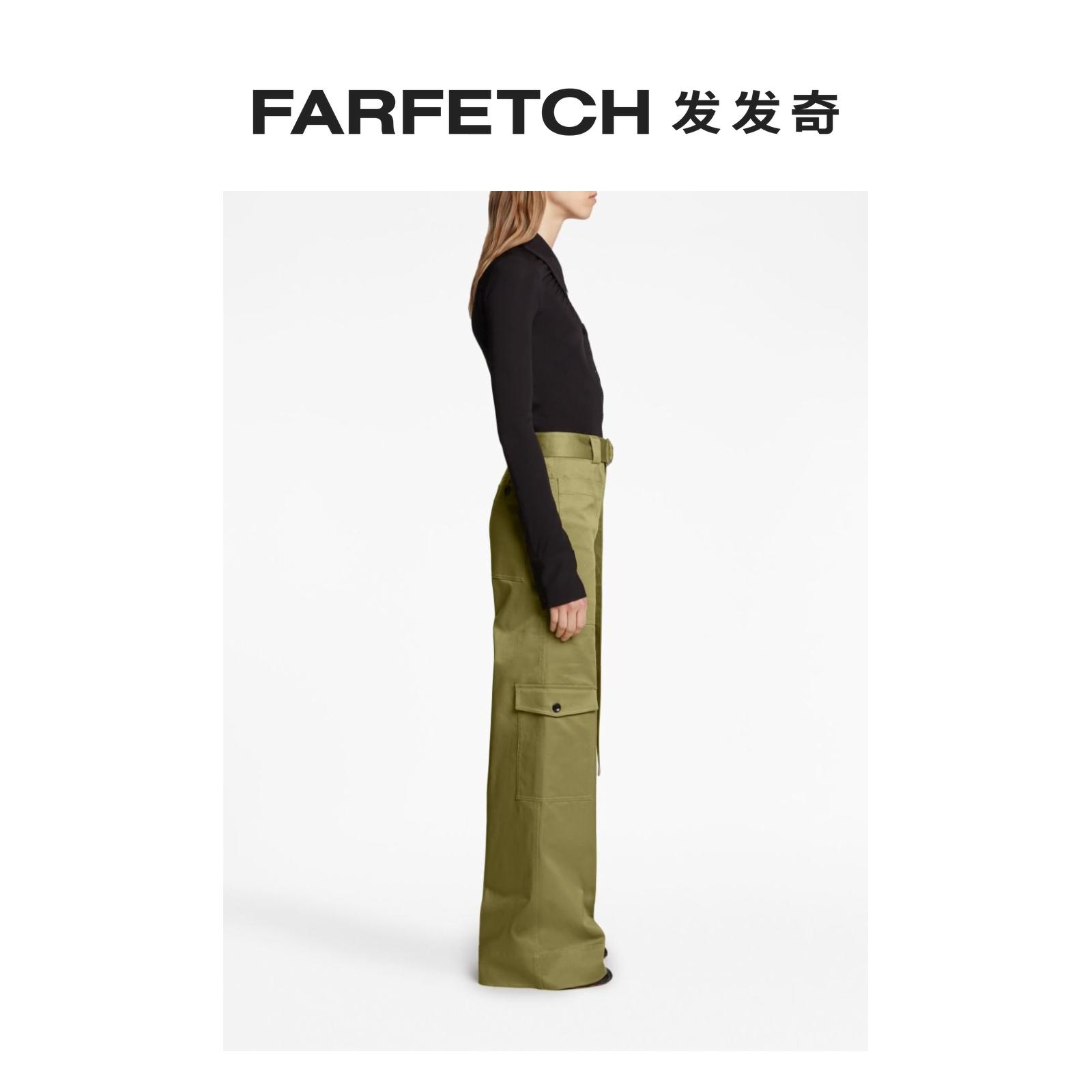 [Final Sale]Proenza Schouler White Label女士束腰工装裤FARFET-图1