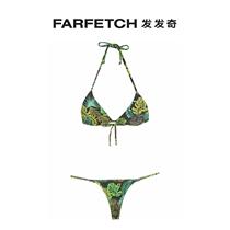 Lady Amir Llama Tropical Wind Printed Bikini FARFETCH Hair Chic