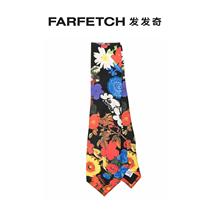 Moschino mens floral printed true silk tie FARFETCH Fat Chic