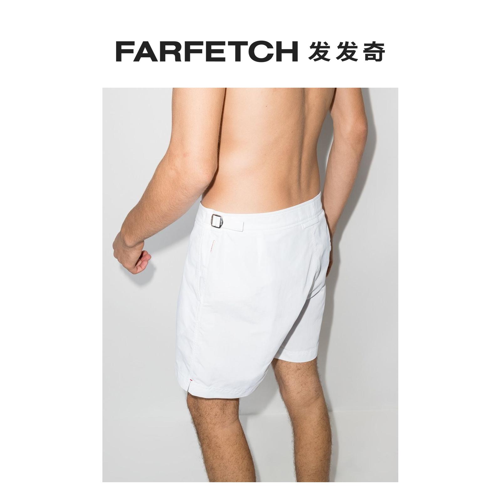 Orlebar Brown男士Bulldog 搭扣细节泳裤FARFETCH发发奇 - 图1