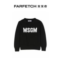 Msgm Child Bottling Logo Embedded Flower Cotton Sweater FARFETCH Hair Chic Hair Wonder