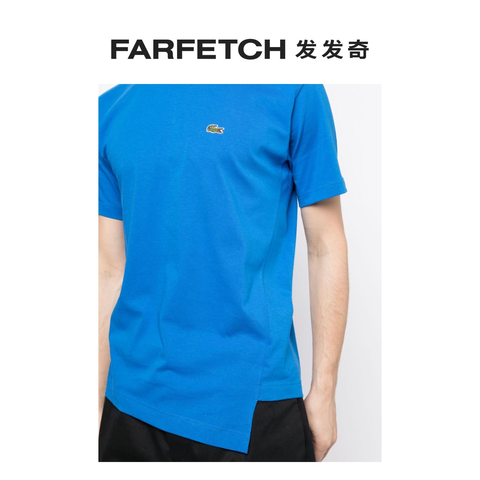 Comme Des Garcons Shirt男士x Lacoste 不对称T恤FARFETCH发发奇 - 图3