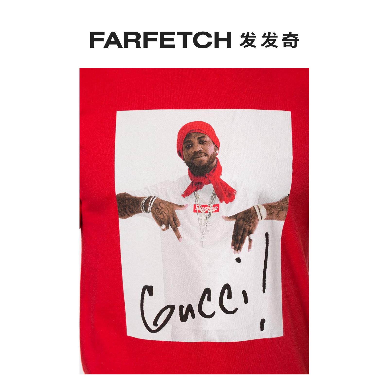 Supreme男士Gucci Mane 短袖T恤打底衫发发奇