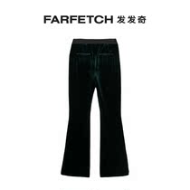 Ms Karl Lagerfeld with velvet Western pants FARFETCH Fat Chic