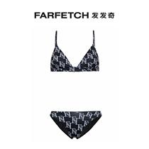 Lady Elisabetta Franchi Classic Logo Printed Bikini Suit FARFETCH Hair Chic