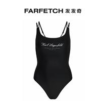 Lady Karl Lagerfeld Hotel Karlu Back One-piece Swimsuit FARFETCH Hair Chic