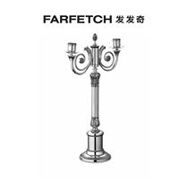 Christofle Malmaison silver plated candle holder with a chic hair