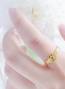 凸变英雄奈斯印象同款戒指银饰品