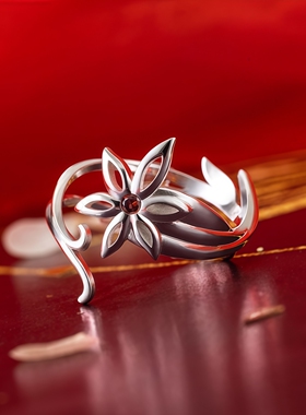 动漫周边完美世界火灵儿印象戒指