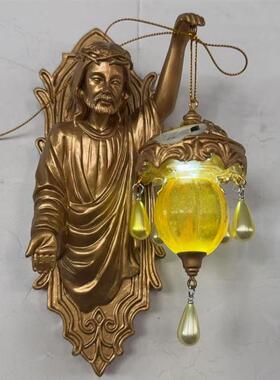 跨境新品Mermaid Wall Lamp创意航海波希米亚海洋美人鱼艺术壁灯