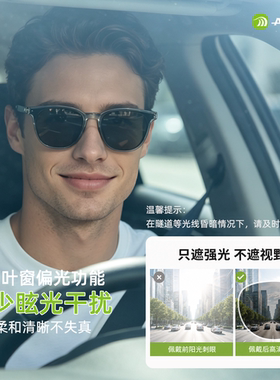 安尼欧高清防晒超轻框架折叠墨镜