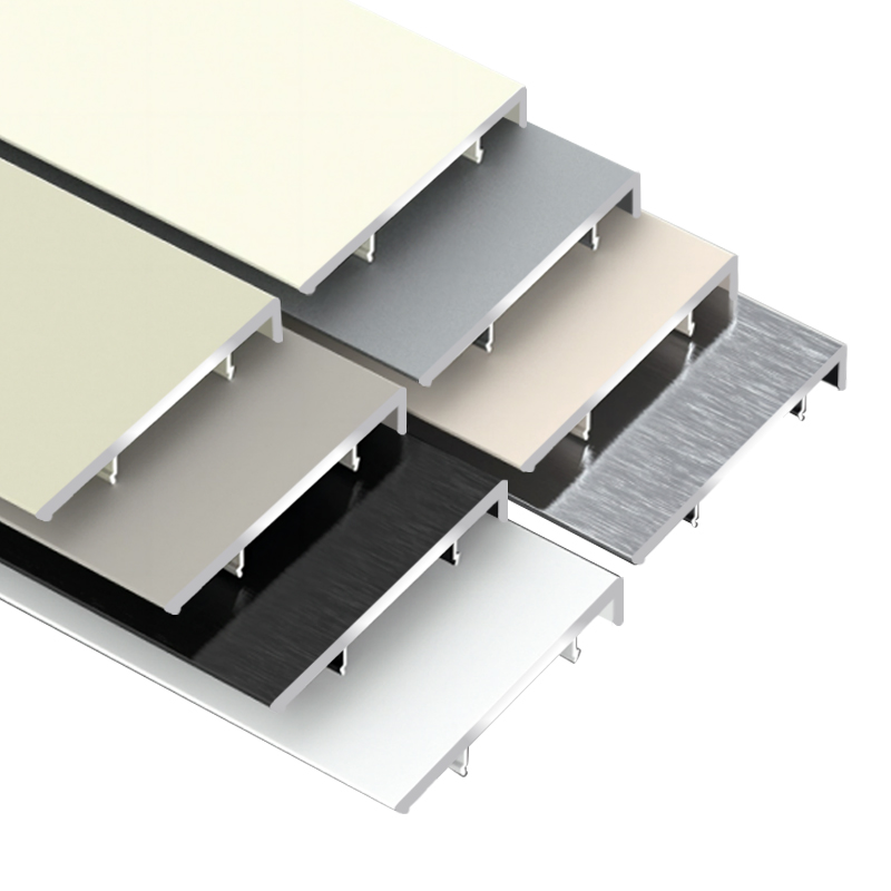 铝合金踢脚线6cm/5/8/10/4公分金属地角线橱柜不锈钢踢脚板贴脚线
