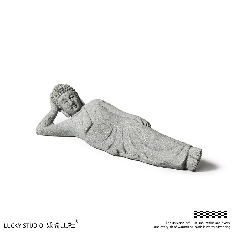 「无聊了 看一看小卧佛摆件」创意阳台盆景装饰微观造景摆件礼物,淘宝优惠券,粉丝福利购,淘宝优惠卷