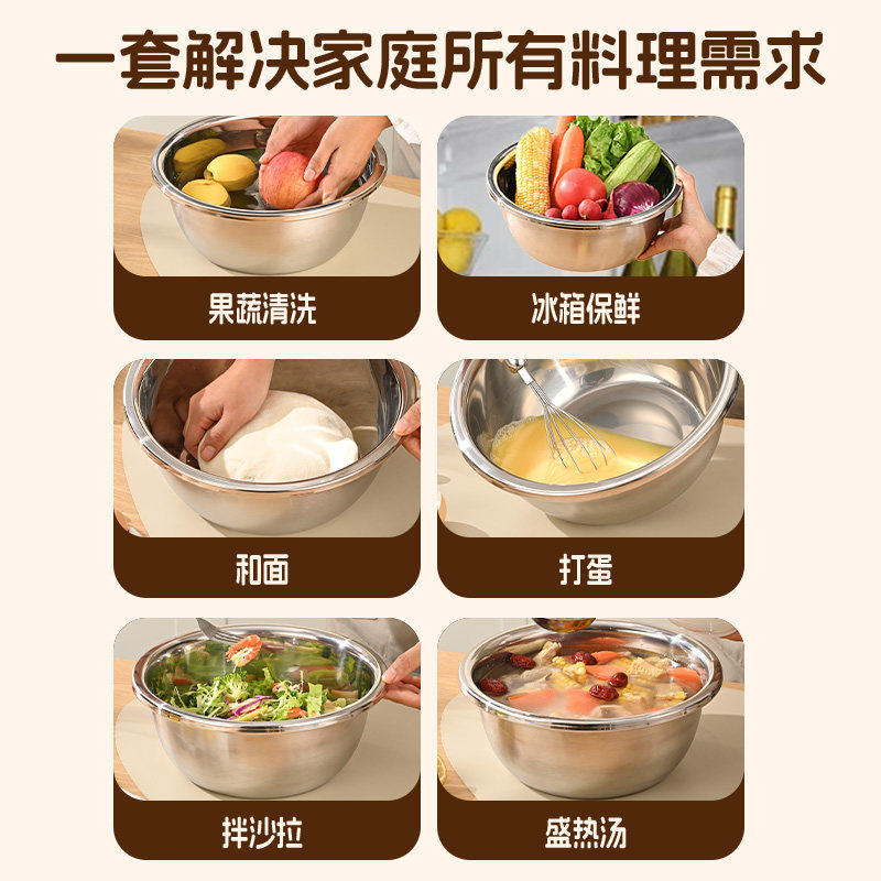 双层洗菜盆沥水篮2026新款食品级不锈钢厨房客厅家用水果盘洗菜篮,淘宝优惠券,粉丝福利购,淘宝优惠卷