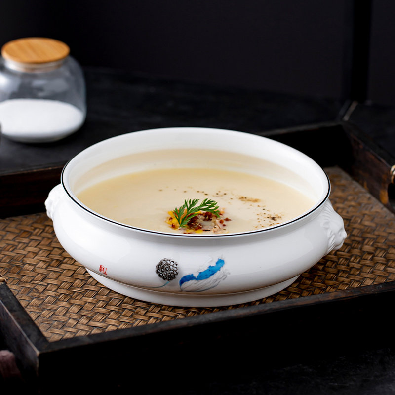 【清仓2件起5折】盘子菜盘家用新款大号深汤盘高级感餐盘酒店餐具,淘宝优惠券,粉丝福利购,淘宝优惠卷