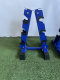 A-type dumbbell rack household dumbbell small bracket storage gym commercial multiple dumbbell set equipment